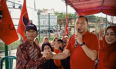 Acara Tasyakuran Pemagaran SOR, Caleg Incumbent Nyumarno Bersatu dengan Rakya Membangun Bekasi
