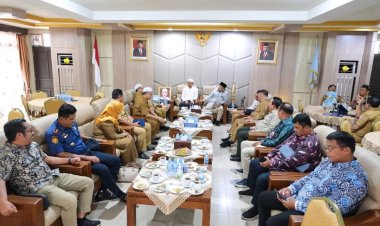 Bupati Tanjabbar Studi Tiru Penanggulangan Bencana di Kabupaten Banjar Kalsel