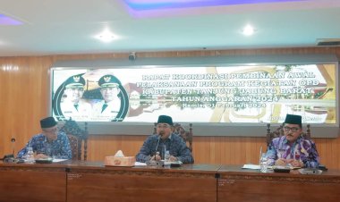 Bupati Tanjabbar Pimpin Rakor Pembina Awal Pelaksanaan Program Kegiatan OPD