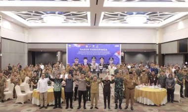 Wabup Tanjabbar Ikuti Rakor Forkopimda Provinsi Jambi