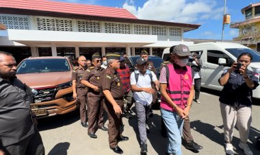 Rugikan Negara Rp. 3 Miliyar Lebih DPO Tersangka JB Pengaturan Proyek Pembangunan Pasar Rakyat Babo di Tangkap Tim Tabur Kejaksaan