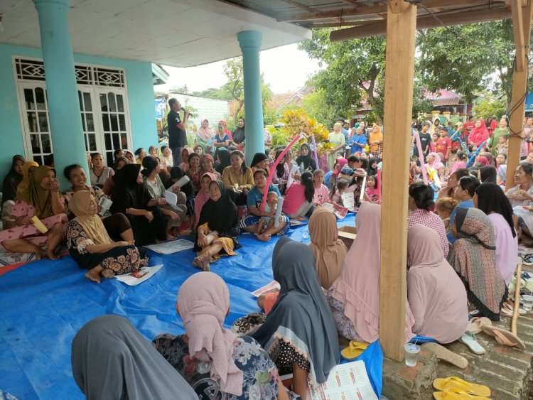 Kampanye Terakhir Nyumarno Caleg DPRD Kabupaten Bekasi Dapil 7 Blusukan 6 Titik di Cikarang Timur Kabupaten Bekasi 