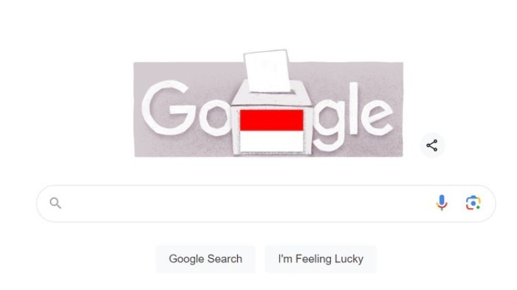 Pemilu 2024 Jadi Google Doodle Hari Ini, Gantikan Tema Valentine