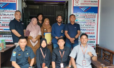 Tim Verifikasi Badan Kesatuan Bangsa Dan Politik (Kesbangpol) Kota Metro Lakukan Kunjungan Ke Kantor DPD Asosiasi Pewarta Pers Indonesia(A-PPI) Metro
