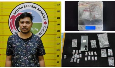 Seorang kurir Diamankan Satuan Narkoba Polres OKU, Ditemukan 10,90 gram Diduga Sabu