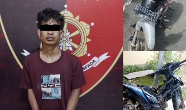 Polres Metro Amankan Pelaku Curat Yang Sempat Jadi Bulan-Bulanan Warga