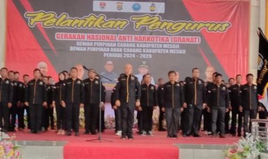 GRANAT Mesuji Resmi Dilantik Ketum Granat,  DPC MOI Kab MESUJI Beri Ucapan Selamat