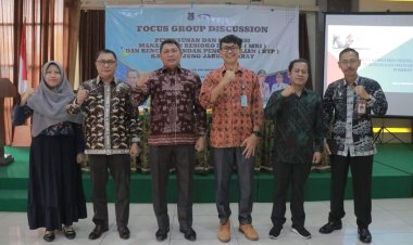 Wabup Tanjabbar Buka Secara Resmi FGD Penyusunan MRI serta RTP