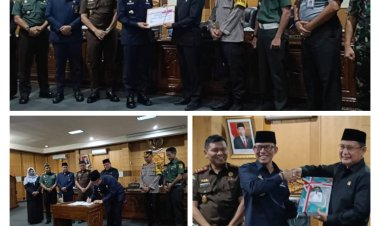 Ketua DPRD OKU Pimpin Rapat Paripurna LKPJ Bupati TA 2023