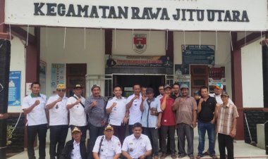 Satukan Gerak,Camat Rawajitu Utara kumpulkan kades dan Gapoktan