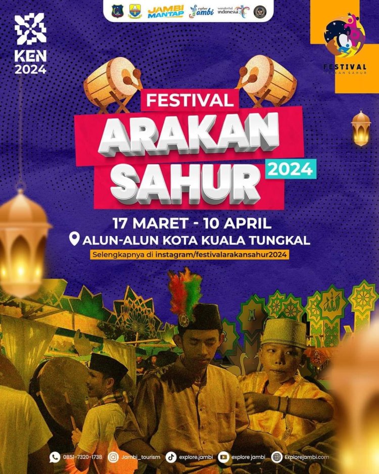 Intip Keunikan Festival Arakan Sahur, Pelestarian Budaya Masyarakat Tanjung Jabung Barat