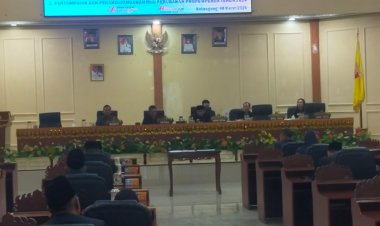 Rapat Paripurna DPRD Kabupaten Tanggamus Tahun 2024.