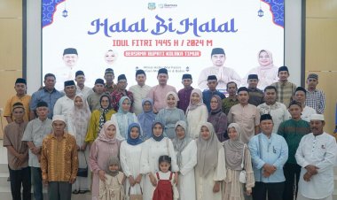 Usai Shalat Ied Di Masjid Jabal Nur, Bupati Koltim Gelar Open House Di Rujab