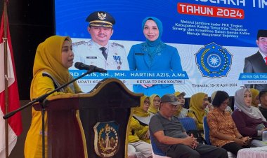 Tim Penggerak PKK Koltim Targetkan Juara Pertama Di Jambore PKK Tingkat Provinsi Di Konawe