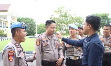 Sie Dokkes Dengan Diawasi Langsung Sie Propam Polres Oku Cek Pemeriksaan Narkoba Anggota Dengan Sample Saliva