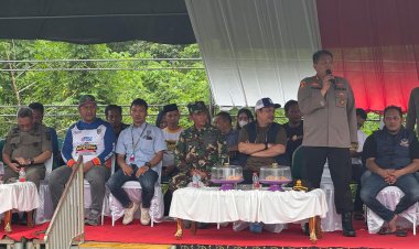 Polres Kolaka Timur Sukses Mengamankan Jalannya Kejurda Road Race “Bupati Dan Kapolres Cup”