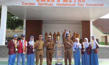 PMR WIRA SMA N 2 METRO RAIH JUARA UMUM KOMPLETA SE-LAMPUNG