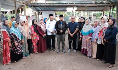 Bupati Tanjabbar Buka Turnamen Gasing di Seberang Kota