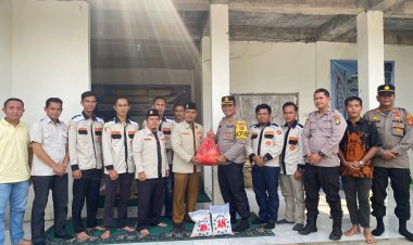 Edukasi Pilkada 2024 Damai, Kapolres Sambangi Pengurus Daerah Pemuda Muhammadiyah Way Kanan.