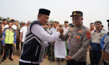 Pemda kabupaten Bogor Resmi Operasionalkan Kantong Parkir Angkutan Tambang