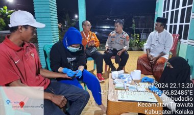 Deteksi Dini Penyakit Filariasis, Pemda Koltim laksanakan Kegiatan Brugia Impact Survey