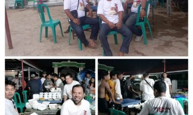 Sahabat Teddy membuka dapur umum buat masyarakat korban banjir 