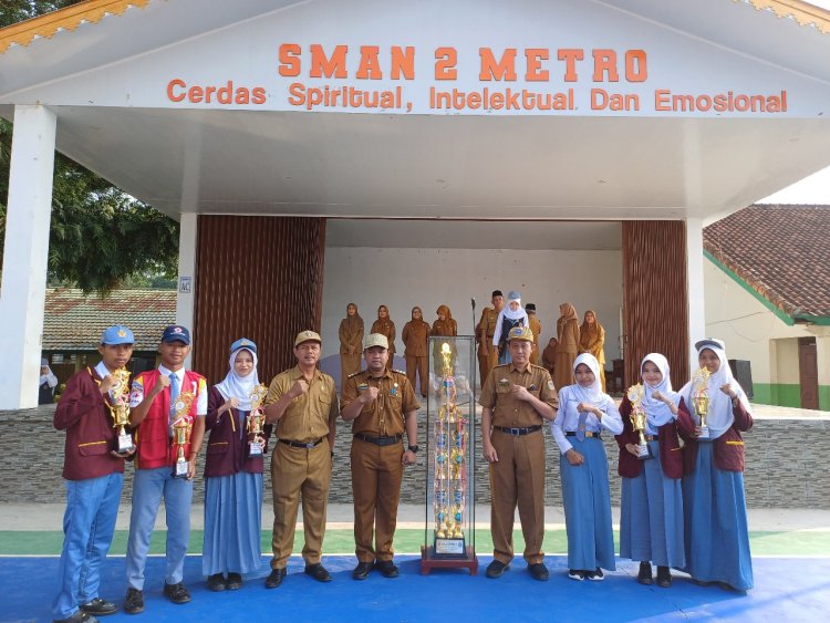 PMR WIRA SMA N 2 METRO RAIH JUARA UMUM KOMPLETA SE-LAMPUNG