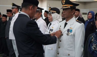 Pj. Bupati Bogor Lantik Pejabat Administrator dan Pejabat Pengawas