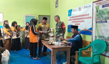 PENYALURAN CADANGAN PANGAN PEMERINTAH PEKON TANJUNG RUSIA TIMUR KECAMATAN PARDASUKA