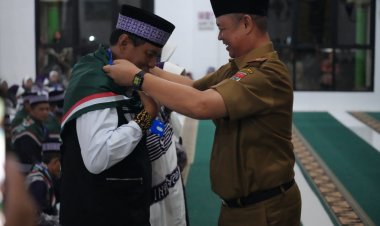 Pemkab Mesuji dan kemenag Mesuji lepas Jemaah calon haji