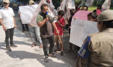 Bara Api Asahan Geruduk Kantor Bupati dan KejaksaanKisaran,Usut Dugaan Gratifikasi Pejabat