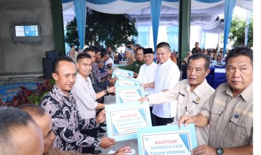 Siap jadi Lumbung Padi Nasional,Bupati OKU Timur Targetkan 1 Juta Ton Gabah Giling Kering