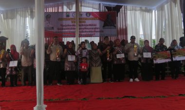 Peringati Hari Lahir Pancasila, Paud Sekecamatan Natar adakan Lomba