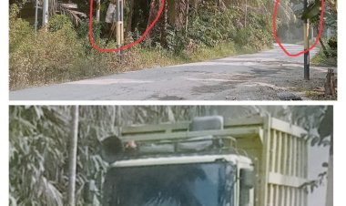 Portal Jalan Di Batang Asam Tidak Berfungsi Lagi, Kadishub Tanjab Barat Akan Turunkan Tim Saber Pungli