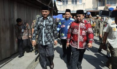 Pastikan Stabilitas Harga Bahan Pokok Jelang Idul Adha, Bupati Tinjau Pasar Tangga Raja