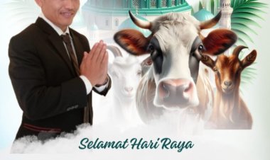 Miftah Ketua Paguyuban Desa Bojong koneng Mengucapkan Selamat Hari Raya Idul Adha 1445 H