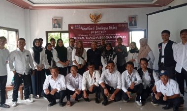Desa Cadasngampar Kecamatan Sukaraja Gelar Pelantikan Pantarlih