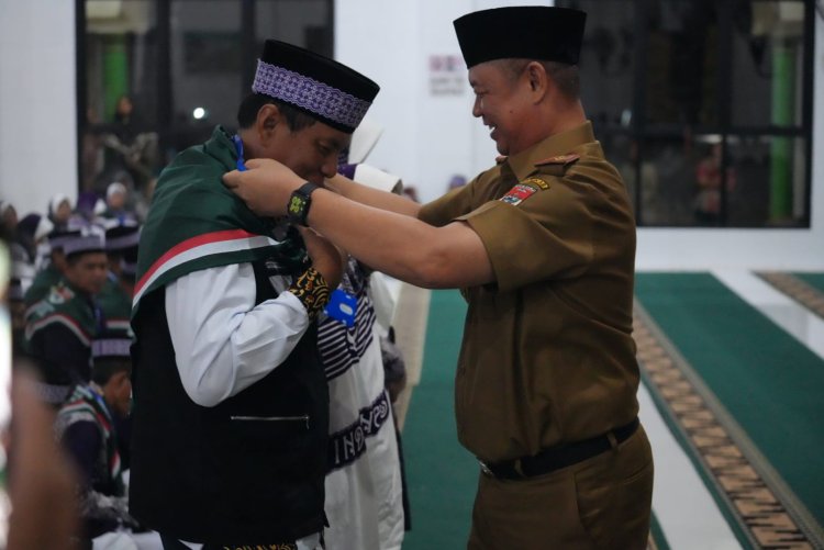 Pemkab Mesuji dan kemenag Mesuji lepas Jemaah calon haji