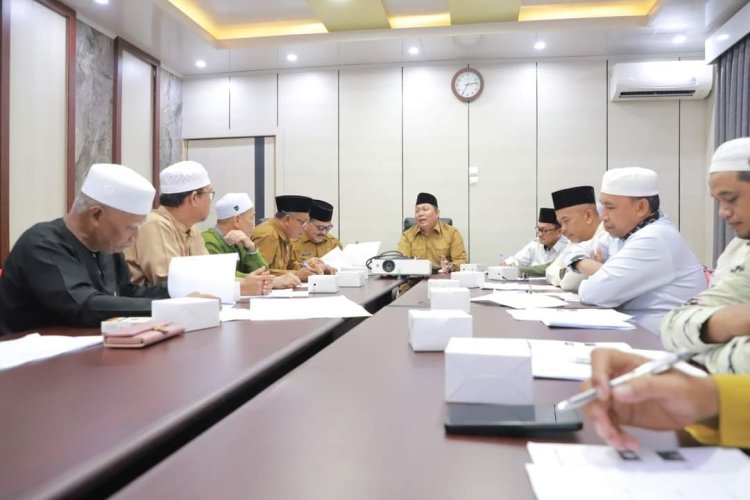 Wabup Hairan Pimpin Rapat Dewan Hakim MTQ Ke-52 Tingkat Kabupaten Tanjabbar