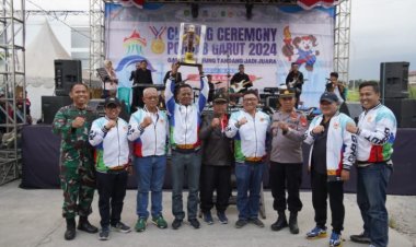 PADA PORKAB GARUT 2024 KECAMATAN TAROGONG KIDUL  KEMBALI PERTAHANKAN JUARA UMUM