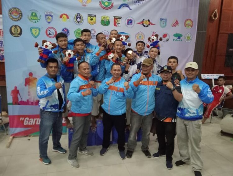 Pada Porkab Garut 2024, Garut Kota Raih Juara Umum Di Cabor Tarung Derajat