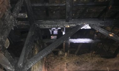 Kampung Cukang Jambe Desa Sancang Kecamatan Cibalong Garut Telah Terjadi Kebakar Rumah Warga