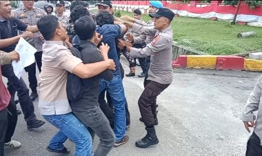 Unjukrasa Minta Copot Kasat Reskrim, 7 Aktiviis Asahan Ditangkap