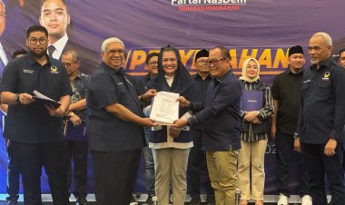 Pecah! Paslon “HADIR” Resmi Terima B1 KWK Nasdem, Ali Mazi Yakin Menang