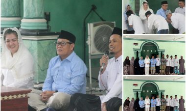 Pasangan Calon Harmin – Dessy Anjangsana Disejumlah Pondok Pesantren Di Konawe