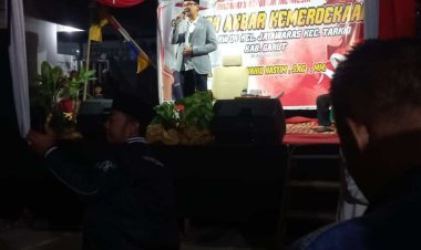 Puncak Hari Kemerdekaan RI Ke -79 Di Kp. Seni Semarakkan dengan Tabligh Akbar