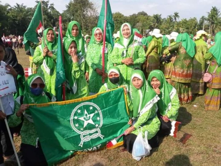 Masyarakat Nahdlatul Ulama Tungkal Ulu Ramaikan KARNAVAL Memperingati HUT RI Ke-79