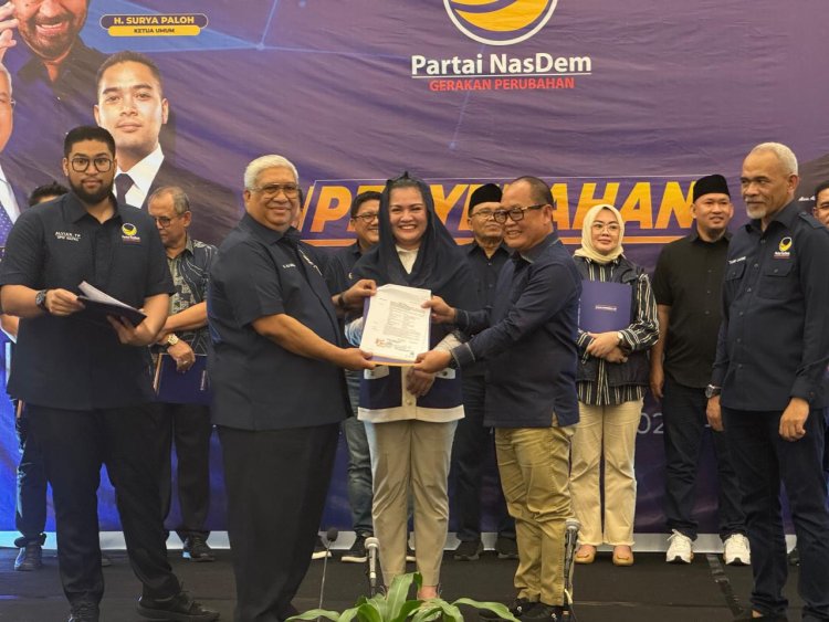 Pecah! Paslon “HADIR” Resmi Terima B1 KWK Nasdem, Ali Mazi Yakin Menang