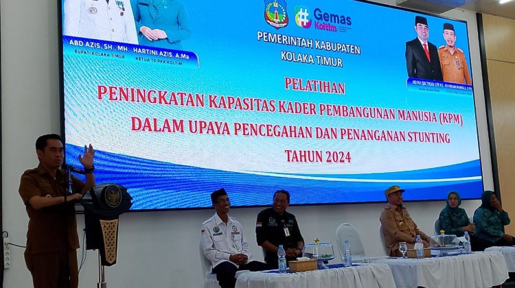 Gelar Pelatihan Peningkatan Kapasitas Pembangunan Manusia, Sekda Koltim Sebut Sebagai Upaya Percepatan Penurunan Stunting