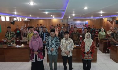 Bupati Resmi Buka Bimtek Pemusnahan Arsip di Lingkungan Pemkab Tanjab Barat